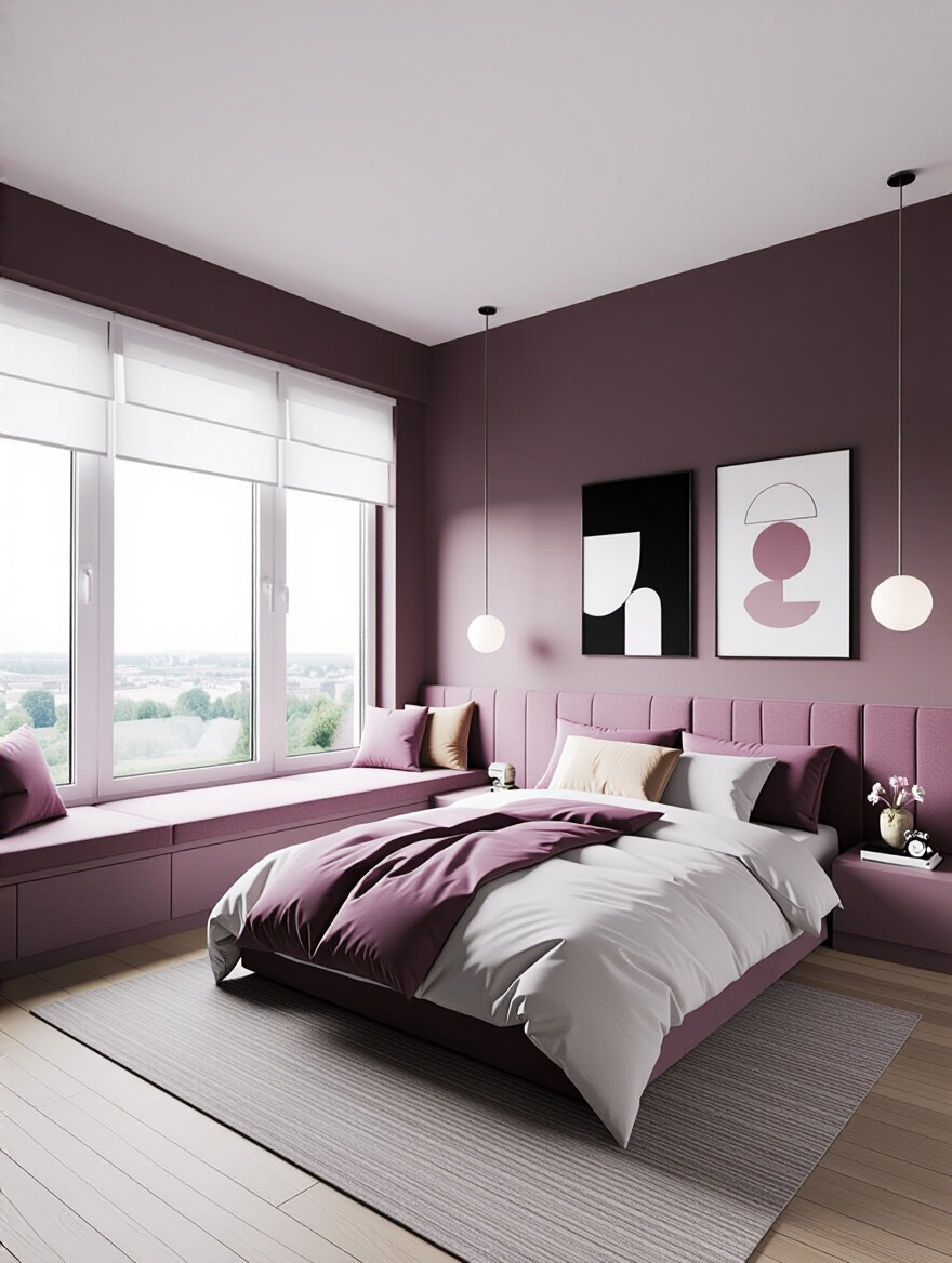 Portrait image of a teenager's bedroom corner with an organized multi-device charging station on a bedside table, showing neat cable management and various devices charging