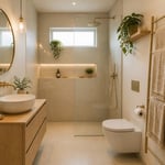 The complete Nordic small bathroom — a cohesive 3.5-square-metre space showing how 17 considered decoration decisions create a calm, spa-like daily sanctuary.