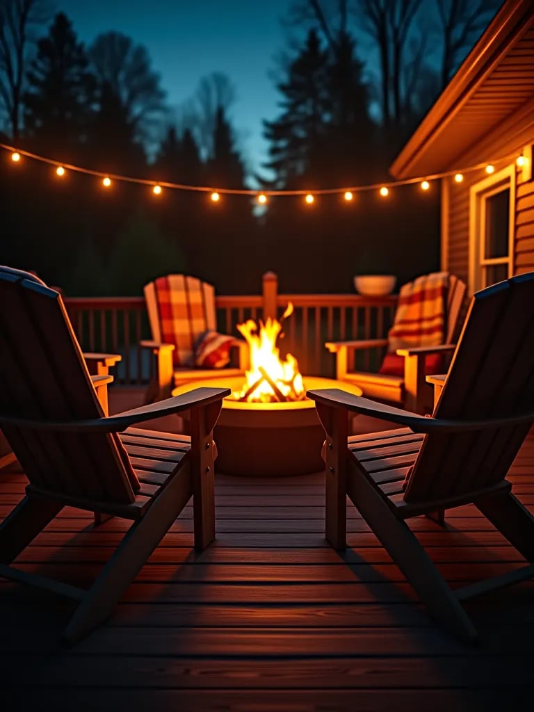 Artistic deck railing with flowers overlooking scenic view