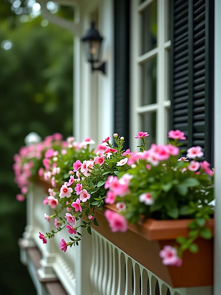 Functional and beautiful herb garden on a deck