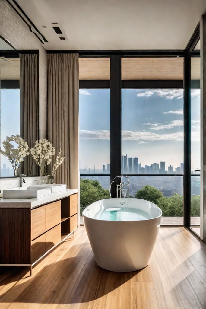 Highend ecofriendly bathroom