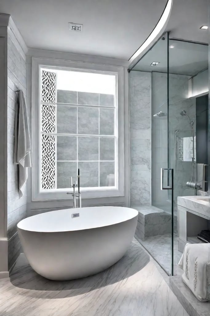 affordable luxury bathroom