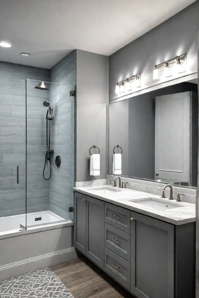 architectural plans bathroom layout renovation guide for Master Bathroom Remodel