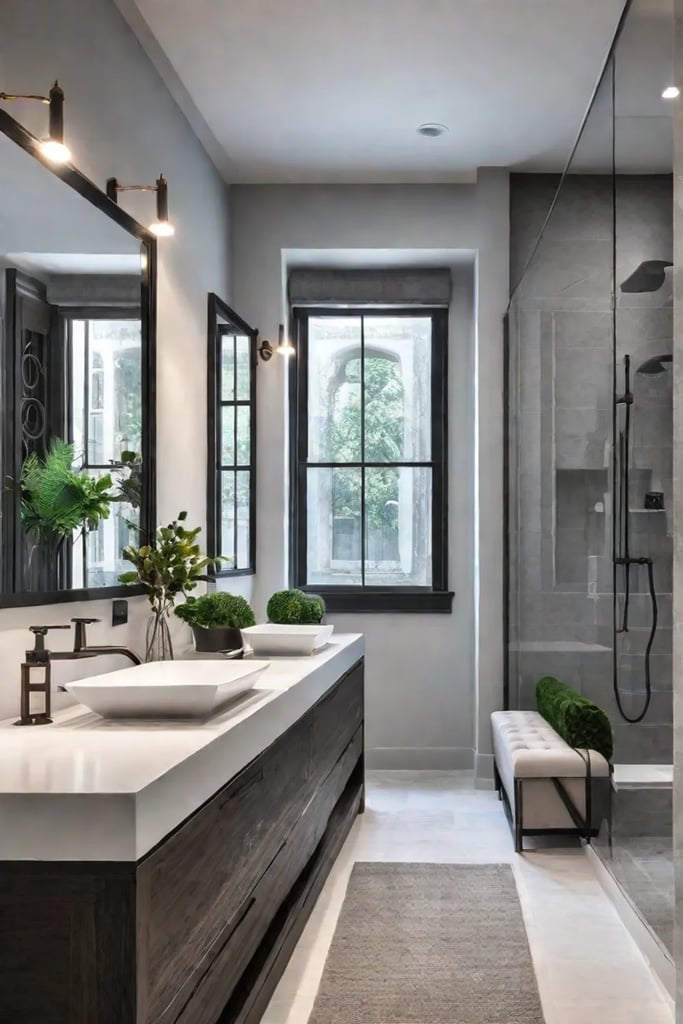 family bathroom layout