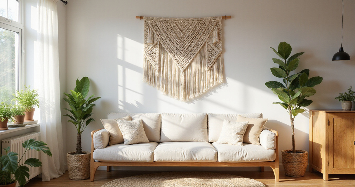 Finding Harmony: 18 Boho Living Room Wall Decor Ideas That Embrace Wabi Sabi