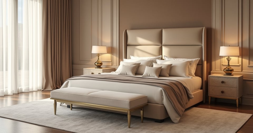 23 Joyful Steps to Curating luxury bedroom furniture for a Soulful Sanctuary