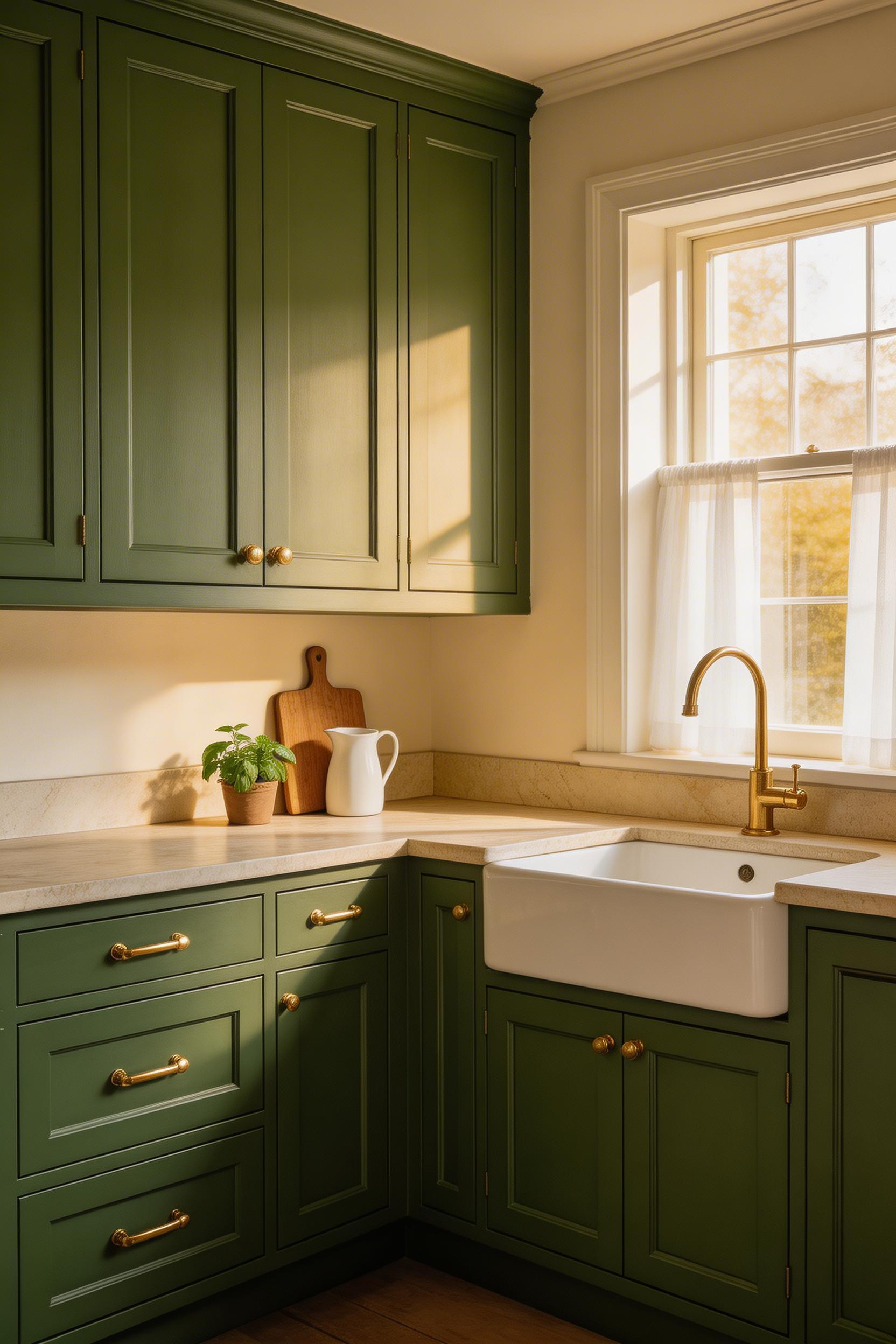 Painted kitchen cabinets ideas for 2026 — deep forest greens and Hague Blue lead the colour palette, with proper preparation being the difference between a durable finish and a disaster.