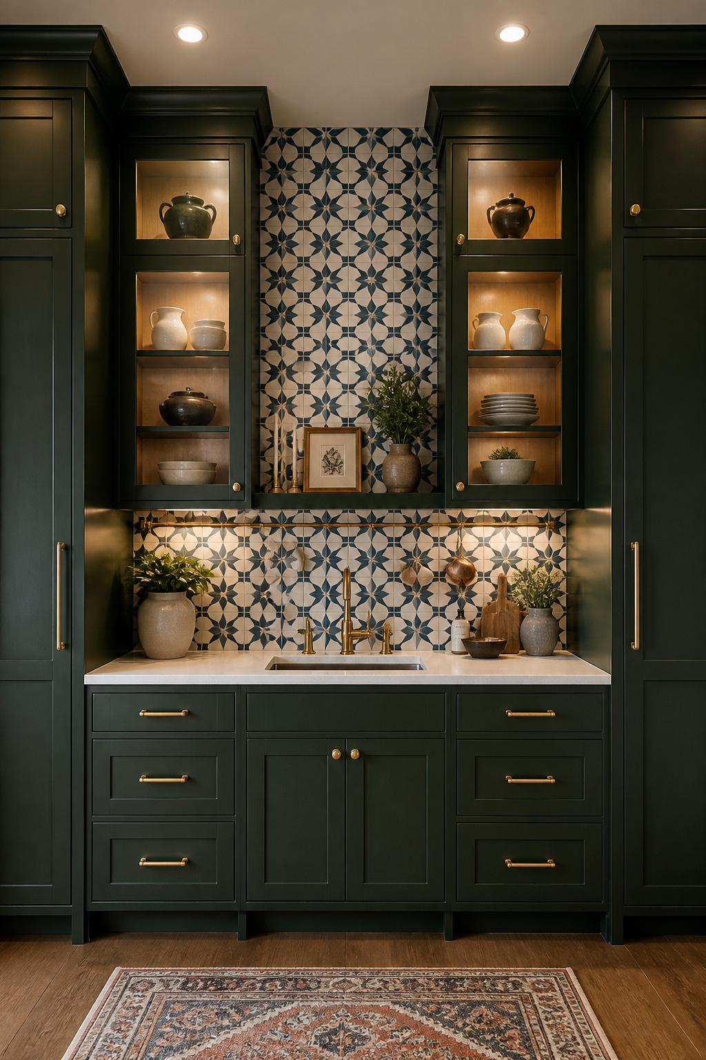Floor-to-ceiling cabinetry increases small kitchen storage by up to 40% while drawing the eye upward to make ceilings feel taller. One bold backsplash tile does more for the space than three modest improvements combined.