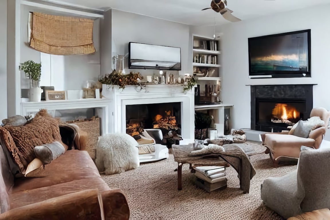 How to tile over a brick fireplace