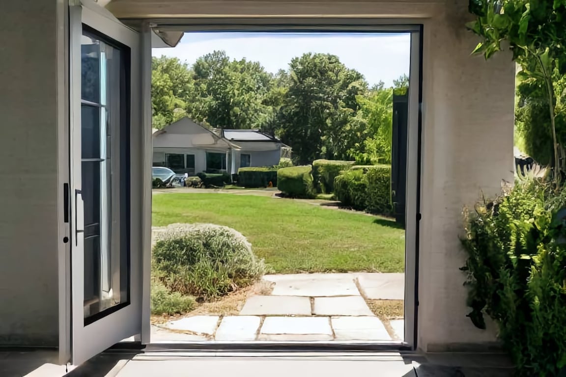 Weatherproofing front door
