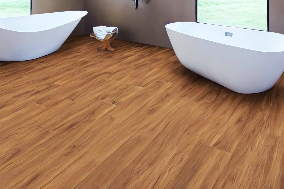 The best wood floor for a bathroom