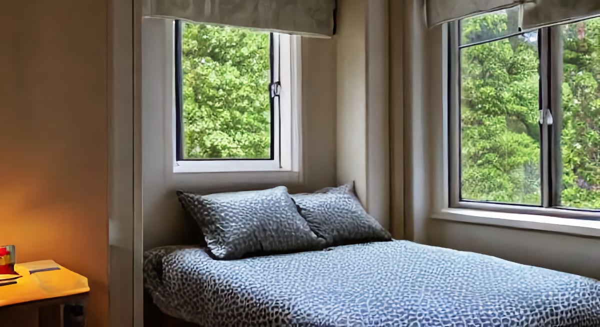Where to Put the Bed in a Room with Windows — Dream Homes & Gardens
