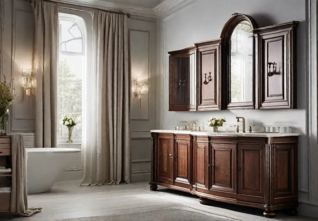 A compact stylish piece of furniture