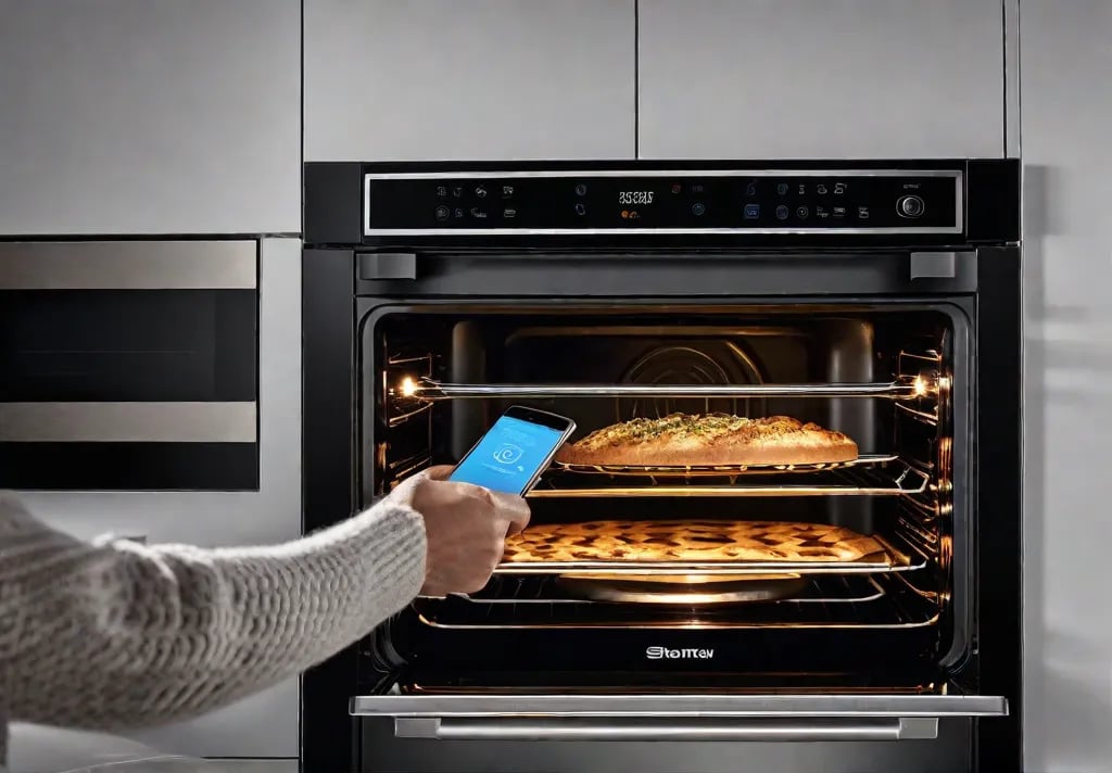 A detailed image of a smart kitchen display