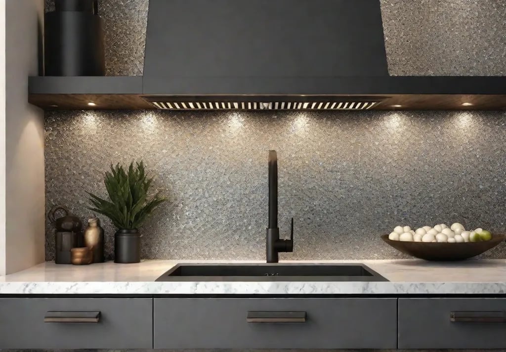 A kitchen featuring a unique