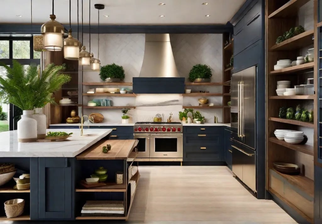 A kitchen that reflects the homeowners personality