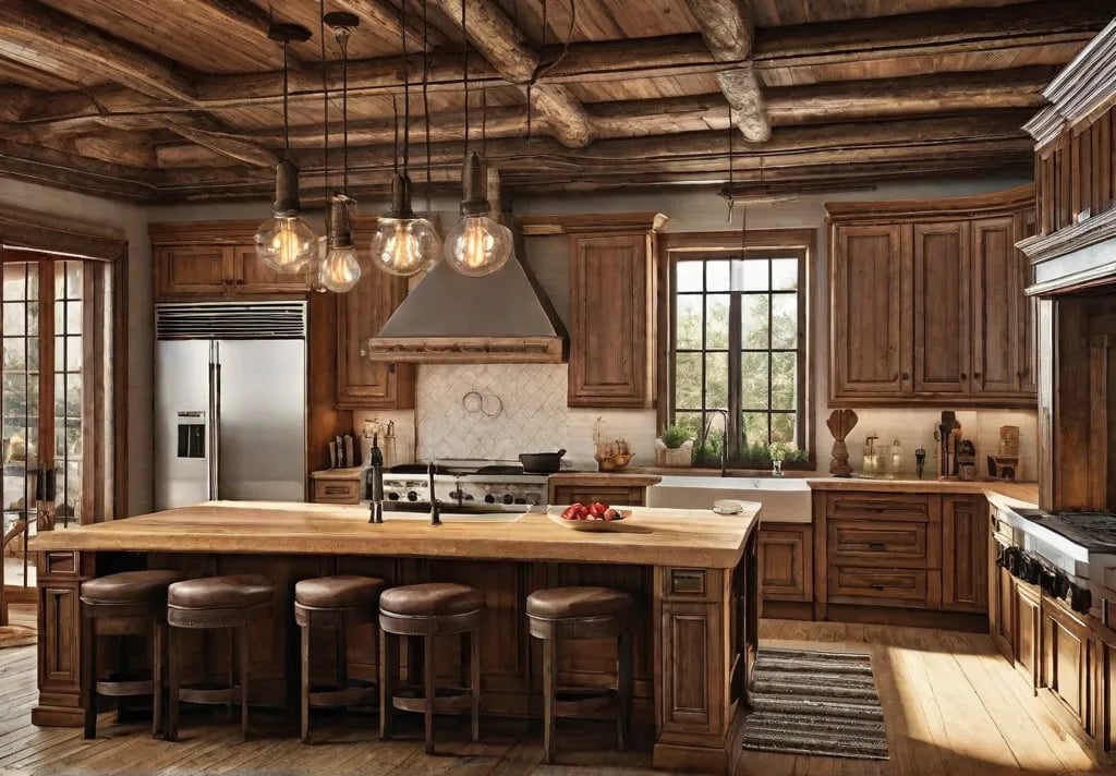 An intimate arrangement of Edison bulbs strung haphazardly across the ceiling of