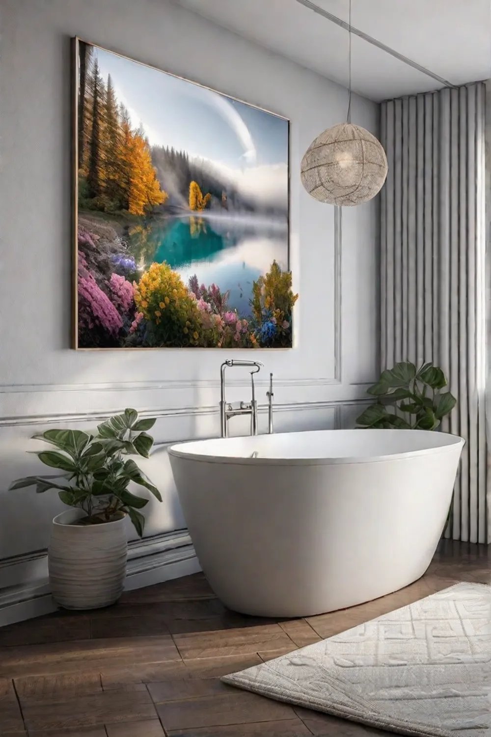 A creatively upcycled wall art piece crafted from an old window frame