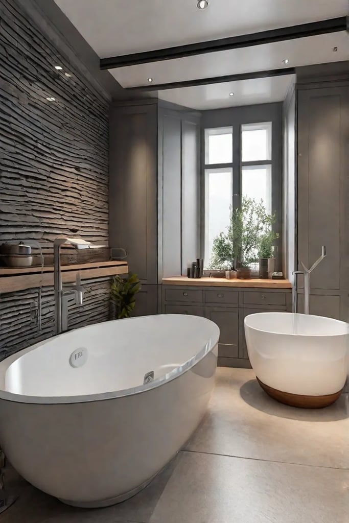 A photo of an artistic themebased wall decal depicting an underwater scene