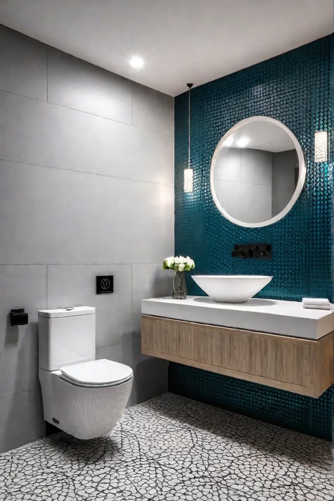 Ambient bathroom lighting