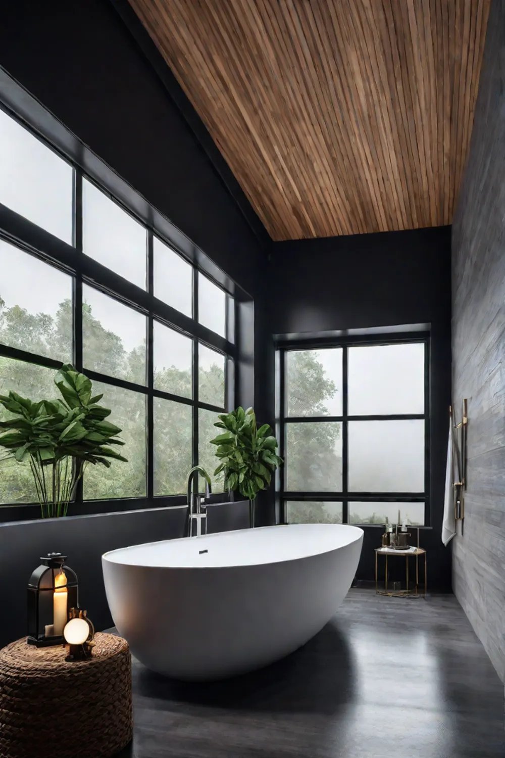 Bathroom with abundant natural light
