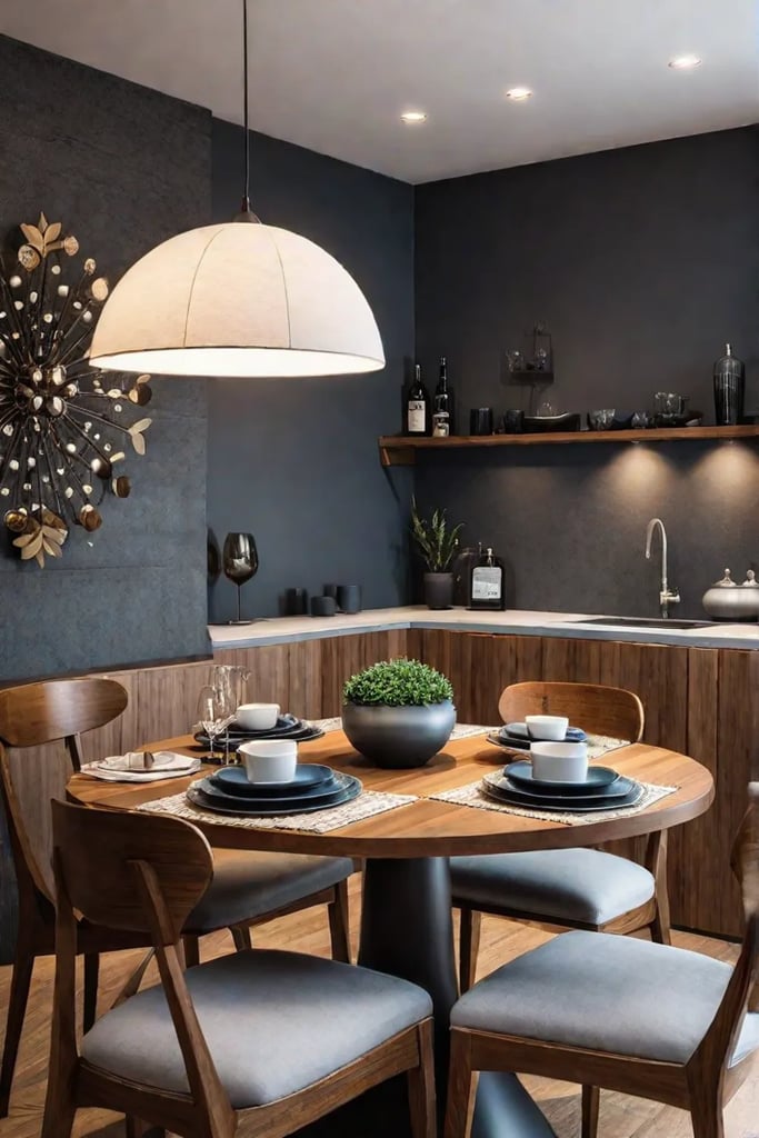 Cozy kitchen dining nook