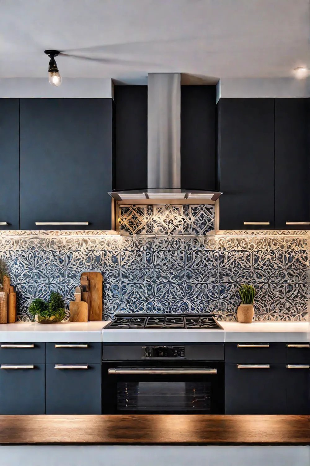 DIY kitchen backsplash