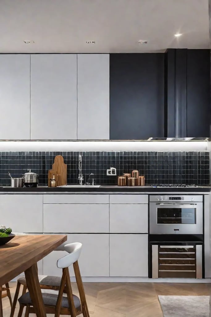 Functional clutterfree kitchen countertops