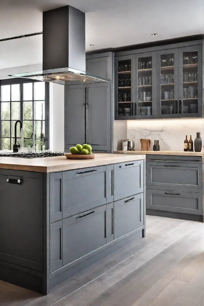 Functional minimalist kitchen design