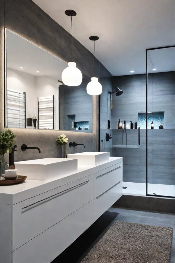 Innovative bathroom storage