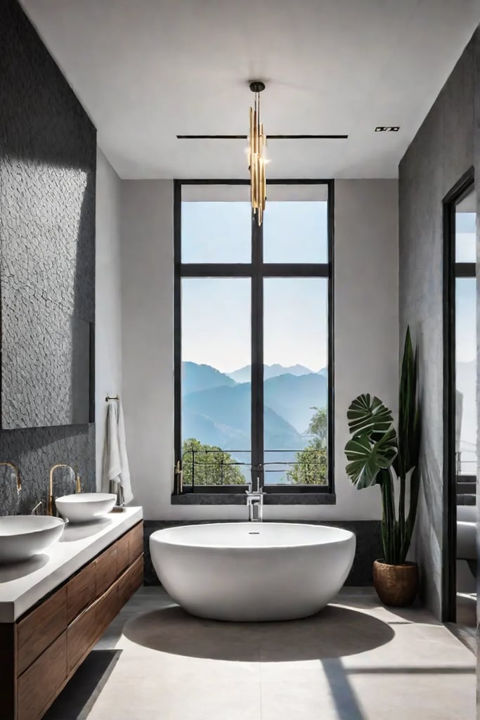 Luxurious spalike bathroom