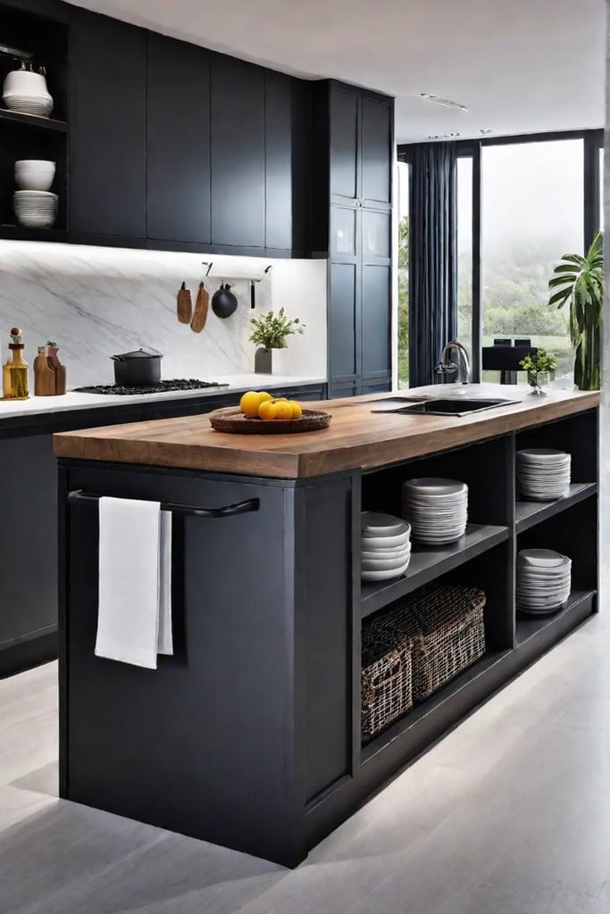 Multifunctional kitchen island