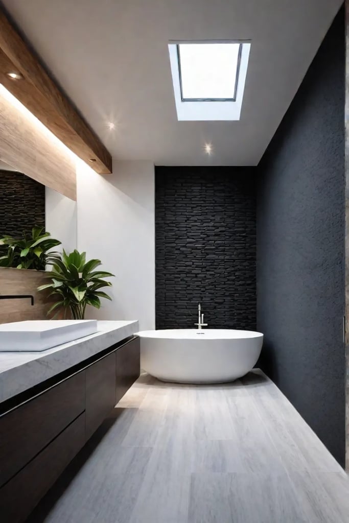 Natureinspired bathroom design
