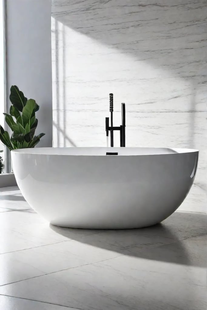 Statement bathtub