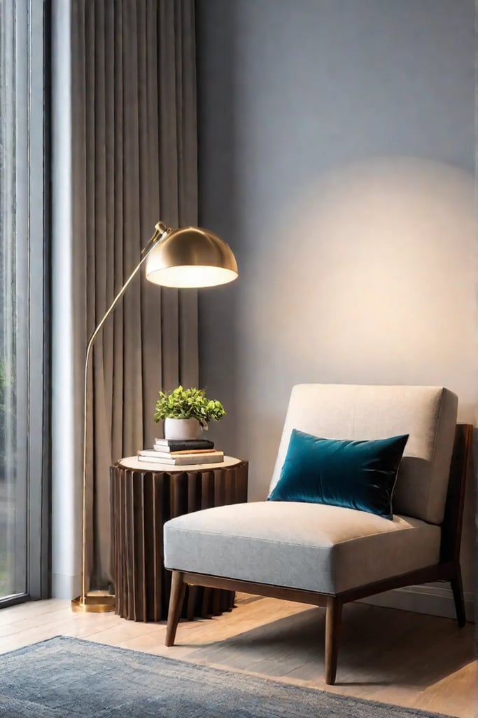 Functional reading space with clean design