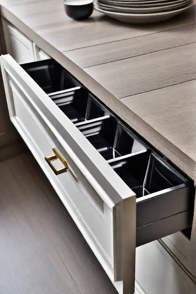 Inset cabinet doors and drawers