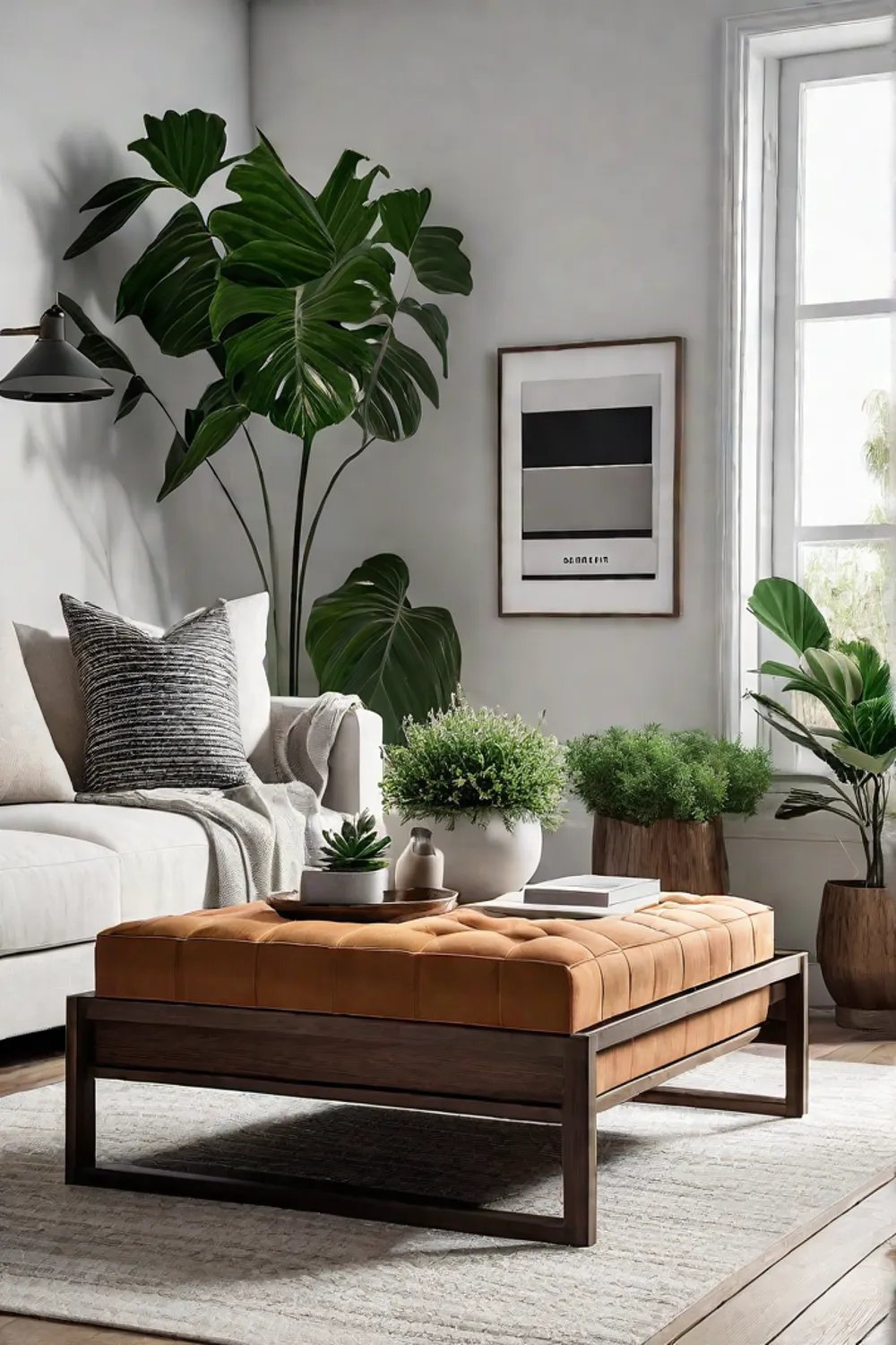 Light and airy design with spacesaving solutions