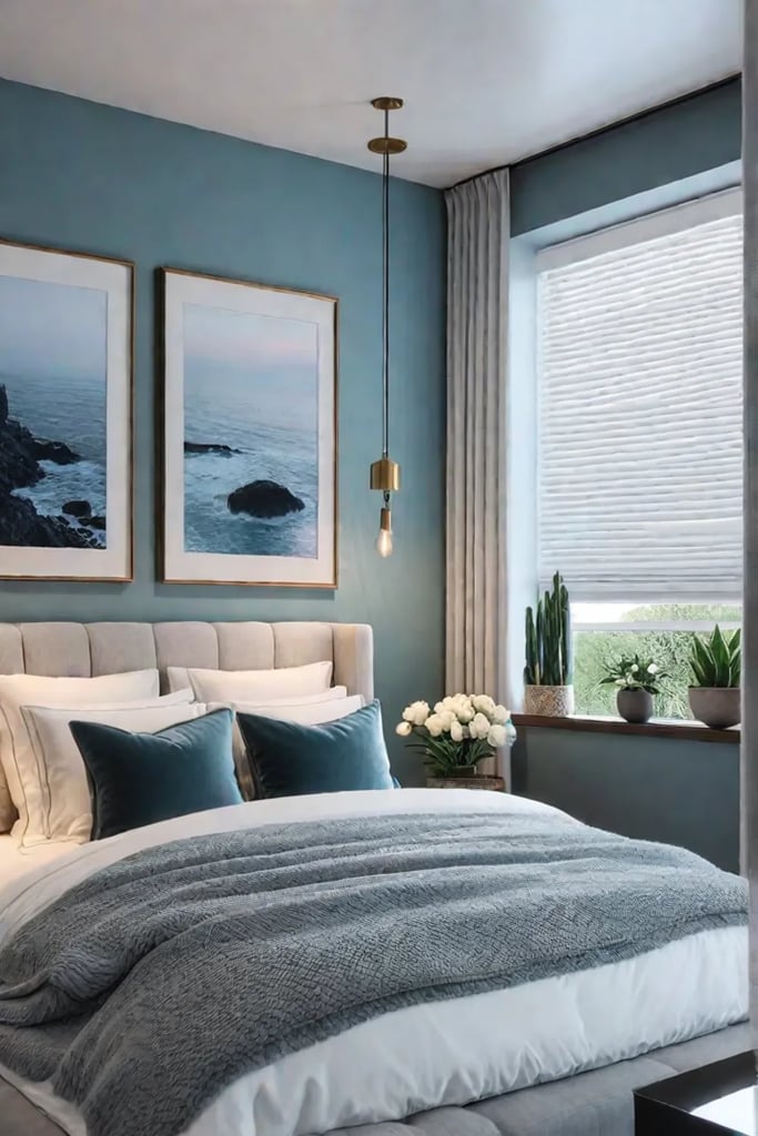 Personalized bedroom with cozy reading nook