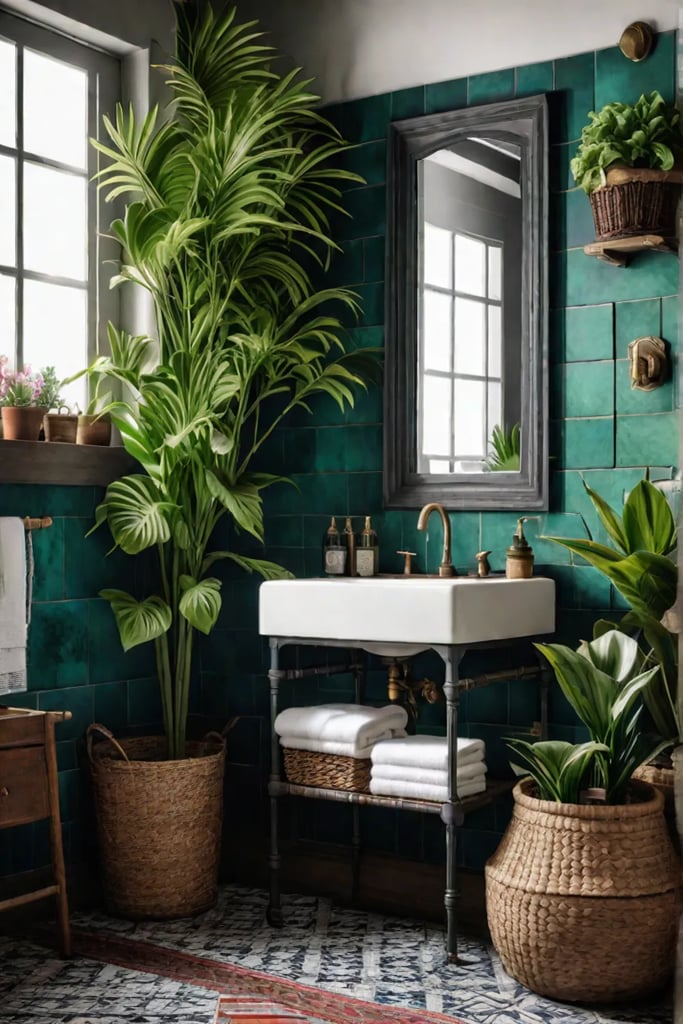 Adding Character to a Bathroom