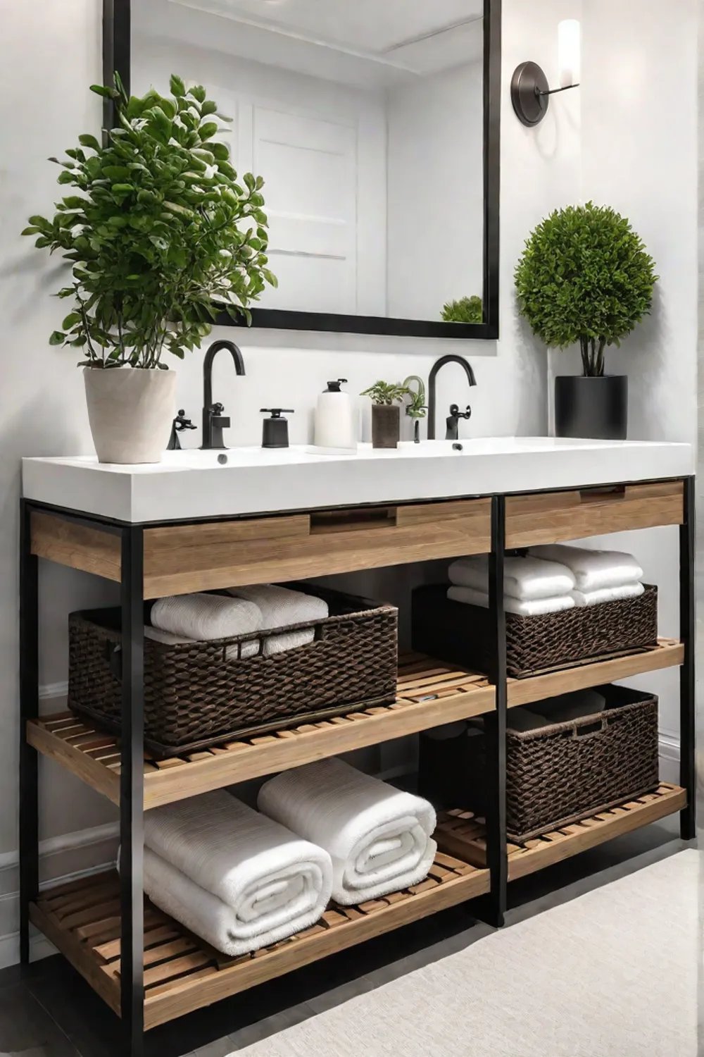 Combining functionality and aesthetics with open shelves