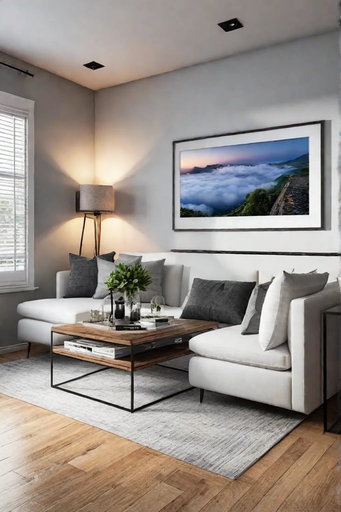 Eclectic art collection on display