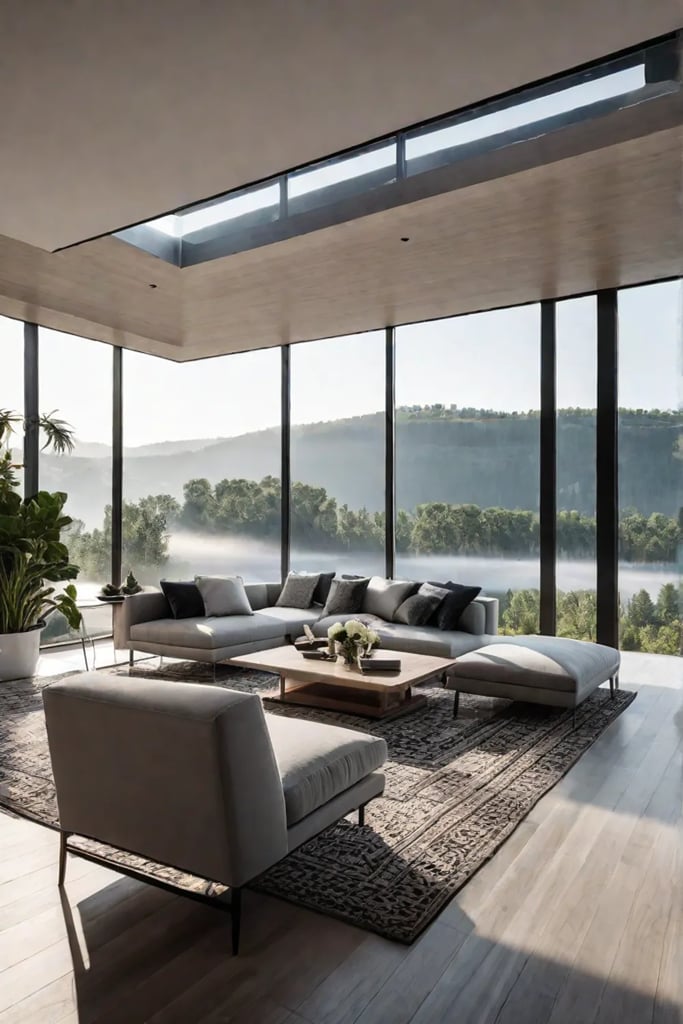 Ecoconscious living space with ethical and ecofriendly design