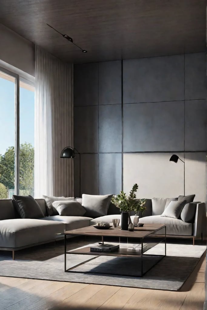 Harmonious space blending style durability and practicality