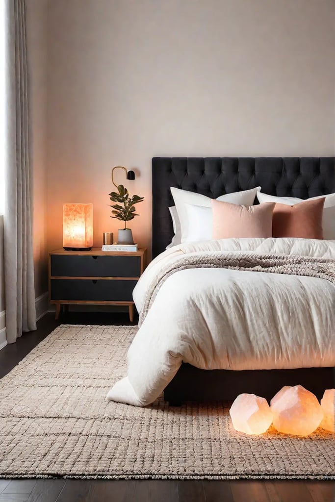 Minimalist bedroom design promoting relaxation and sleep quality