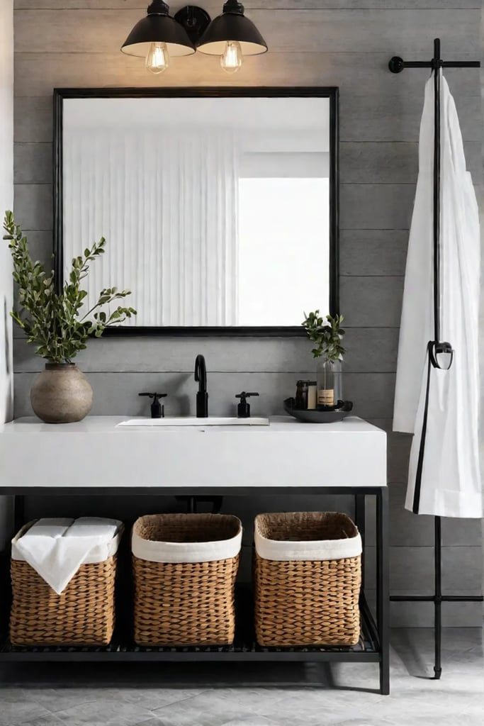 Modern Farmhouse Bathroom