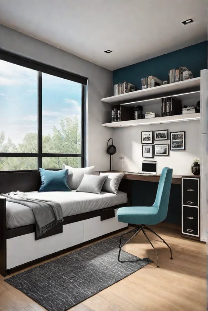 Multifunctional furniture with a Murphy bed