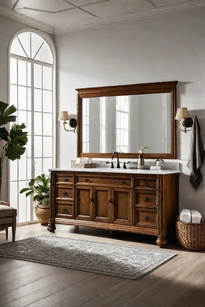 Restoring a Bathroom Vanity