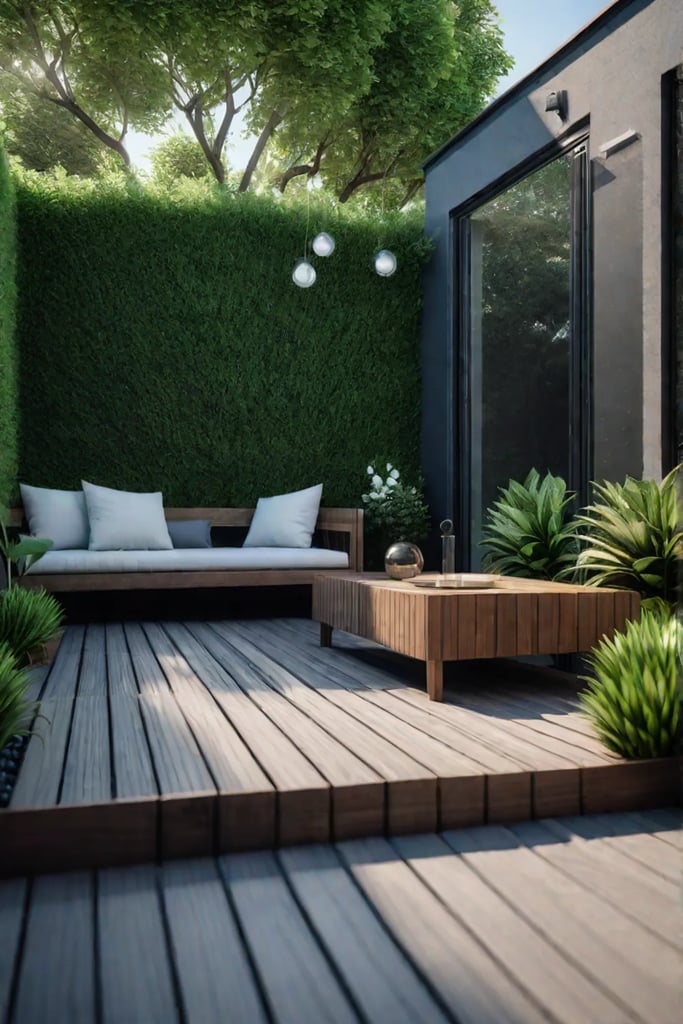 Safe and engaging backyard for pets