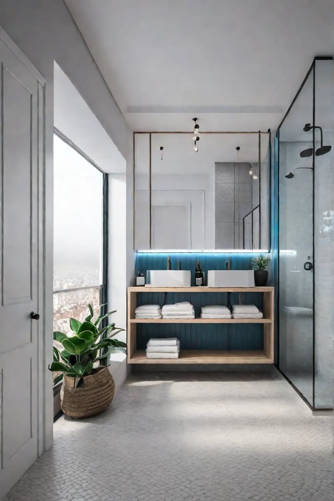 Small bathroom storage solutions for maximum space