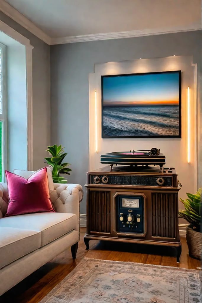 Space filled with sentimental touches and memories